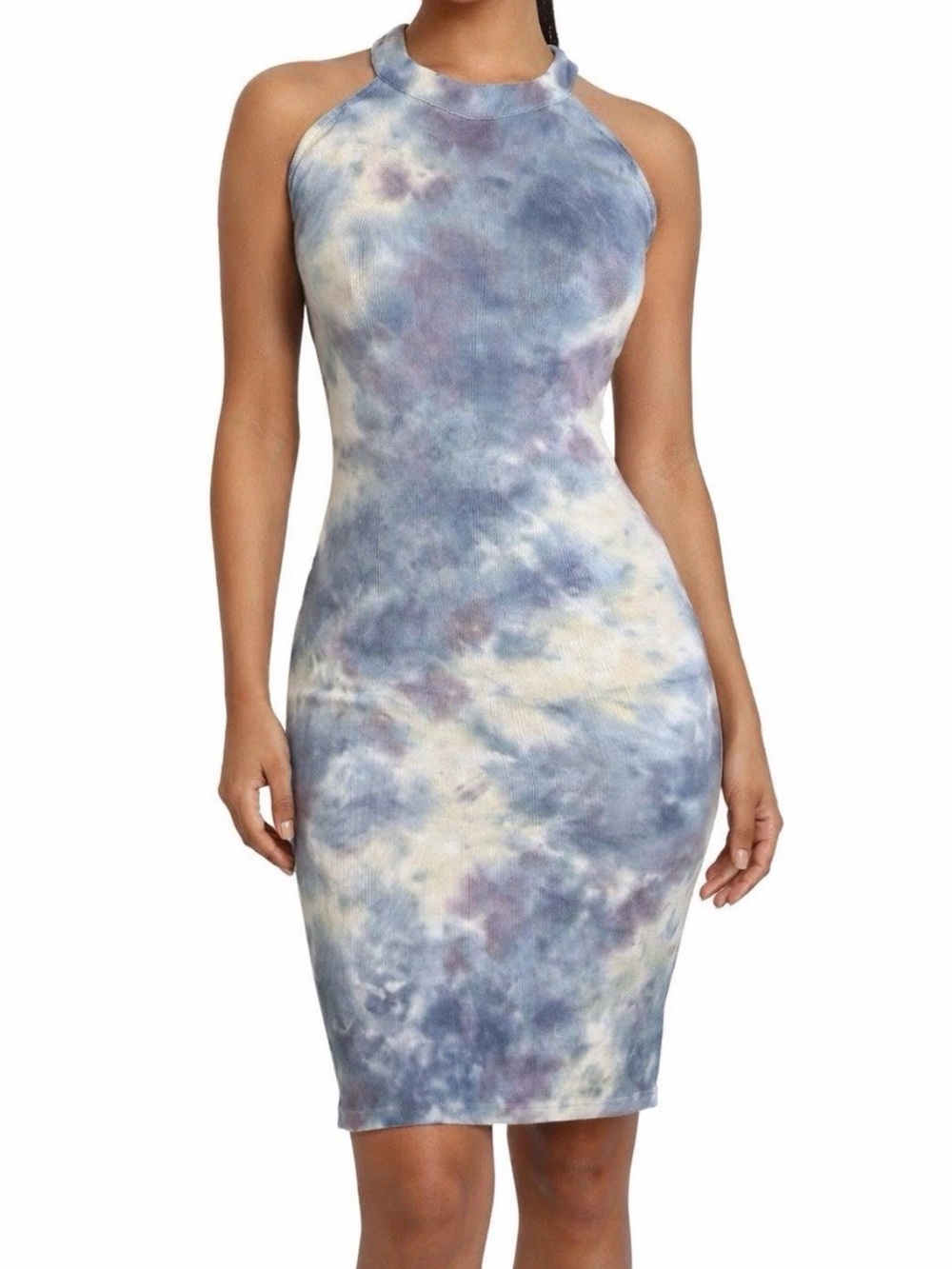 Young Fabulous & Broke NWT Maverik Tie Dye Bodycon Midi Dress, size XS